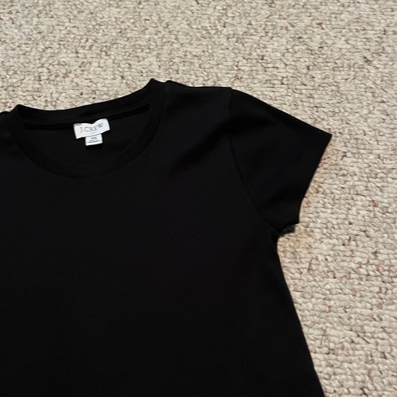 J. Crew Ribbed Cropped Tee - Picture 3 of 4